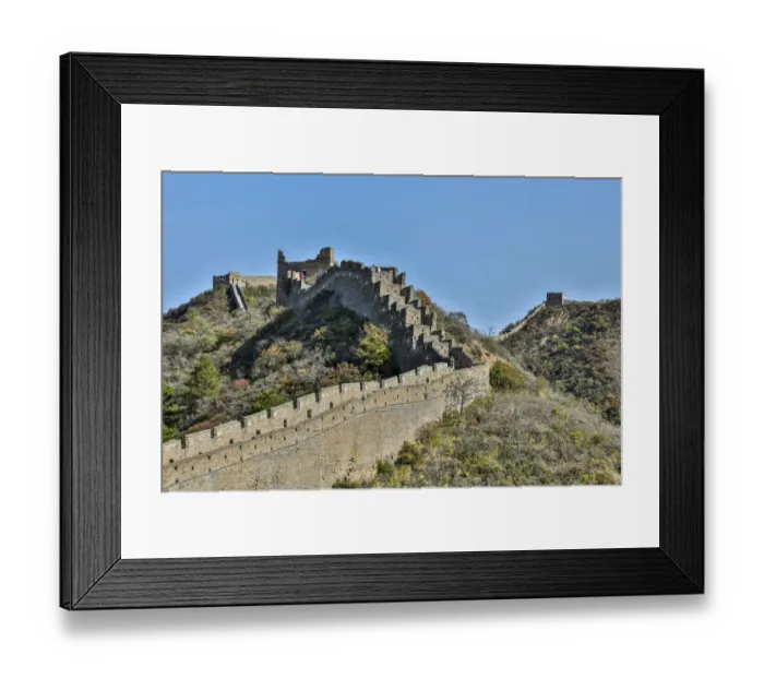 Framed Print : Asia, China, Jinshanling, The Great Wall Framed Print : Asia, China, Jinshanling, The Great Wall