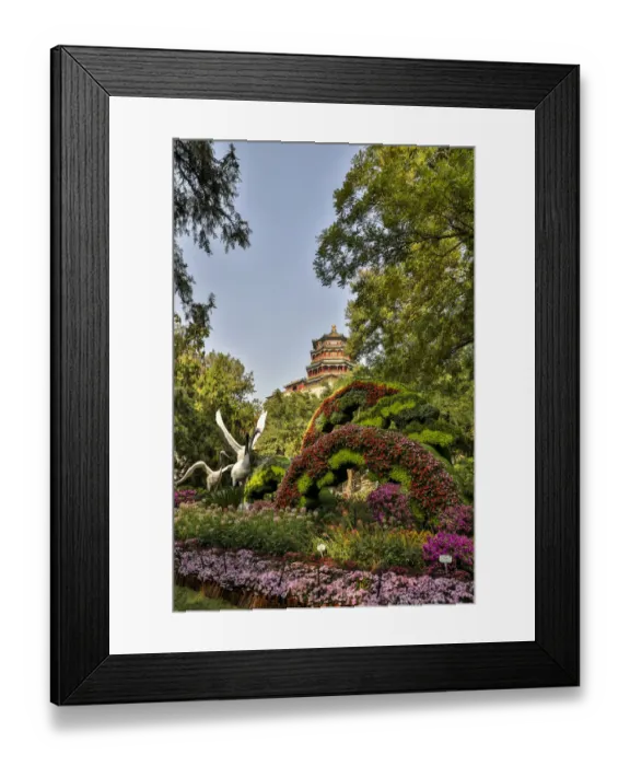 Framed Print : Asia, China, Beijing, Summer Palace of Empress Cixi