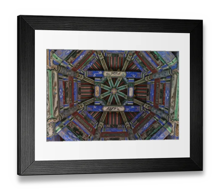 Framed Print : Asia, China, Beijing, Ceiling Detail at the Summer Palace of Empress Cixi Framed Print : Asia, China, Beijing, Ceiling Detail at the Summer Palace of Empress Cixi
