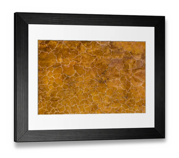 Framed Print : Africa, Tanzania, Aerial view of patterns of yellow algae Framed Print : Africa, Tanzania, Aerial view of patterns of yellow algae