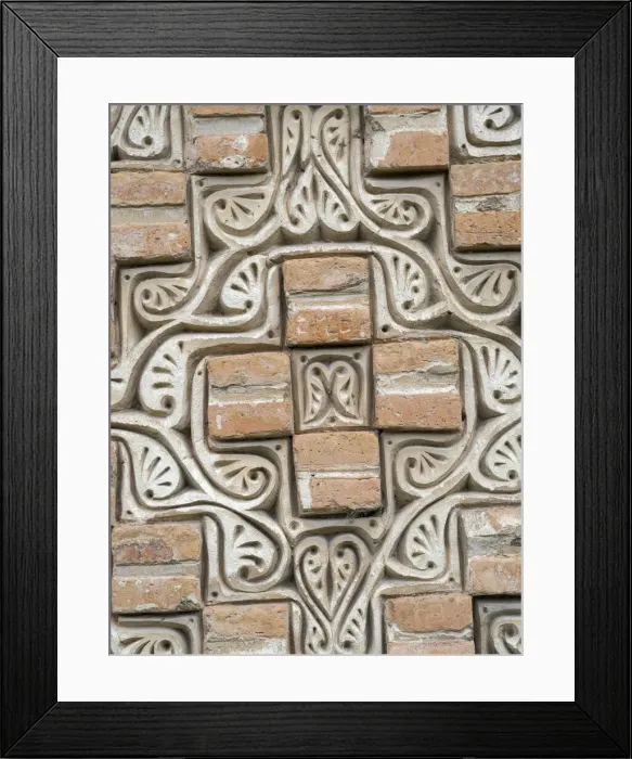 Framed Print : Karakhanid mausoleum dating back to the 12th century. City Uzgen (Oesgoen