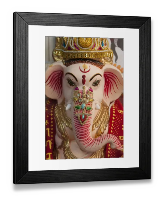 Framed Print : Thailand, Chonburi Province, Khao Sam Muk Shrine. Statue of the elephant god, Ganesha Framed Print : Thailand, Chonburi Province, Khao Sam Muk Shrine. Statue of the elephant god, Ganesha
