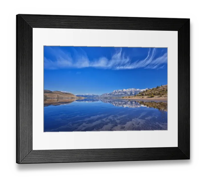 Framed Print : Canada, Alberta, Jasper National Park. Reflections in Jasper Lake Framed Print : Canada, Alberta, Jasper National Park. Reflections in Jasper Lake
