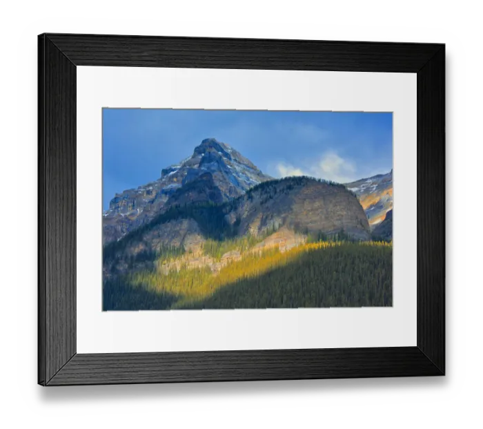 Framed Print : Canada, Alberta, Banff National Park. Mountain landscape Framed Print : Canada, Alberta, Banff National Park. Mountain landscape