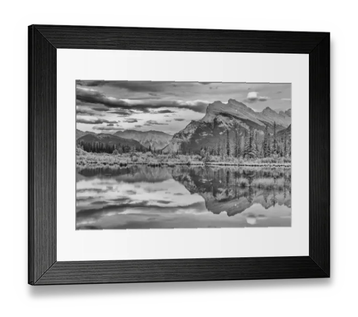 Framed Print : Canada, Alberta, Banff National Park. Mt. Rundle reflected in Vermillion Lakes Framed Print : Canada, Alberta, Banff National Park. Mt. Rundle reflected in Vermillion Lakes