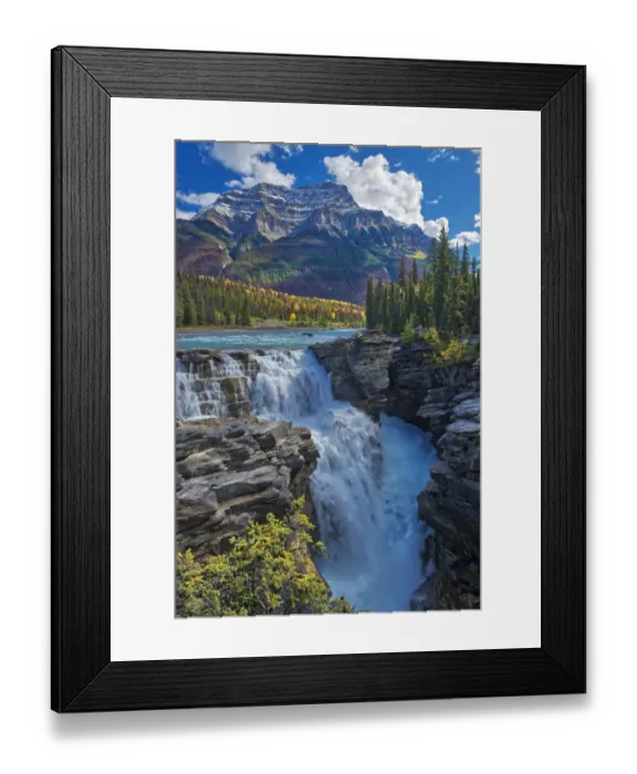 Framed Print : Canada, Alberta, Jasper National Park. Athabasca River at Athabasca Falls Framed Print : Canada, Alberta, Jasper National Park. Athabasca River at Athabasca Falls
