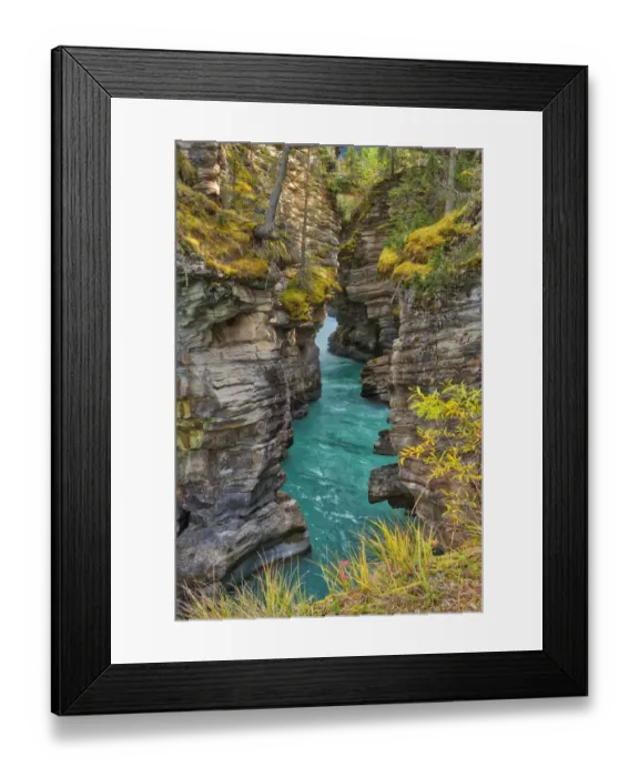 Framed Print : Canada, Alberta, Jasper National Park. Athabasca River at Athabasca Falls Framed Print : Canada, Alberta, Jasper National Park. Athabasca River at Athabasca Falls