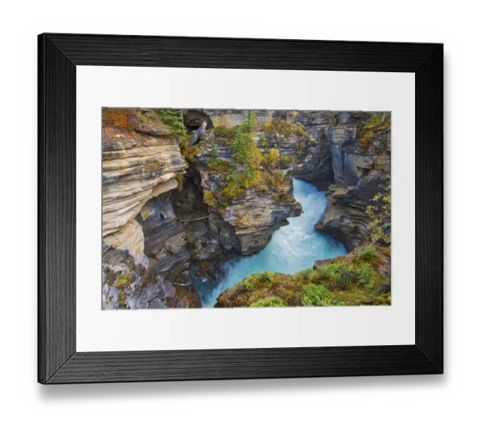 Framed Print : Canada, Alberta, Jasper National Park. Athabasca River at Athabasca Falls Framed Print : Canada, Alberta, Jasper National Park. Athabasca River at Athabasca Falls