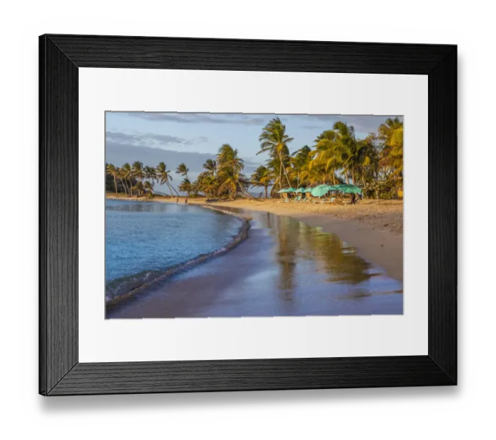 Framed Print : Caribbean, Grenada, Mayreau Island. Beach umbrellas and lounge chairs Framed Print : Caribbean, Grenada, Mayreau Island. Beach umbrellas and lounge chairs
