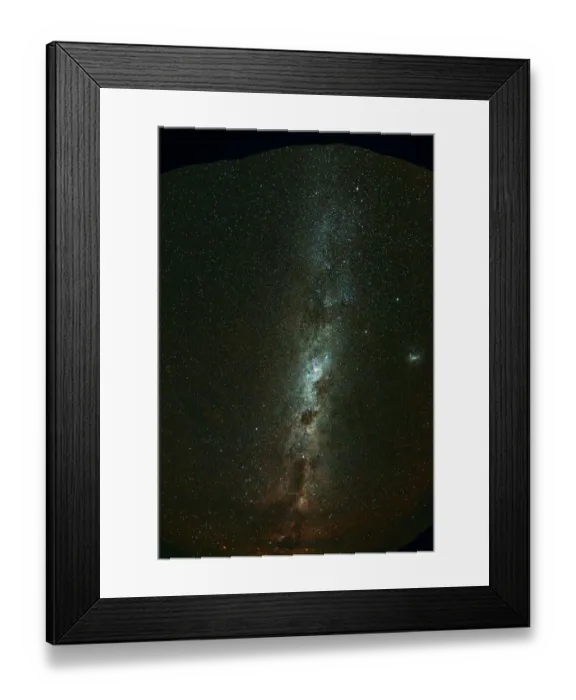 Framed Print : Milky Way seen from Ohau, Mackenzie Country, Canterbury, South Island, New Zealand Framed Print : Milky Way seen from Ohau, Mackenzie Country, Canterbury, South Island, New Zealand