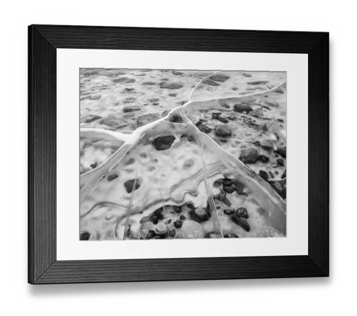 Framed Print : Canada, Alberta, Canmore, Spray Valley Provincial Park, Ice abstract at Spray Lakes Framed Print : Canada, Alberta, Canmore, Spray Valley Provincial Park, Ice abstract at Spray Lakes