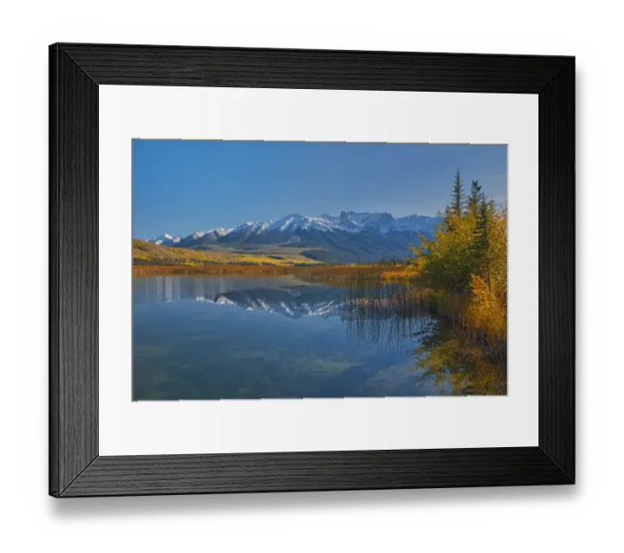 Framed Print : Canada, Alberta, Jasper National Park. Reflections in Talbot Lake Framed Print : Canada, Alberta, Jasper National Park. Reflections in Talbot Lake