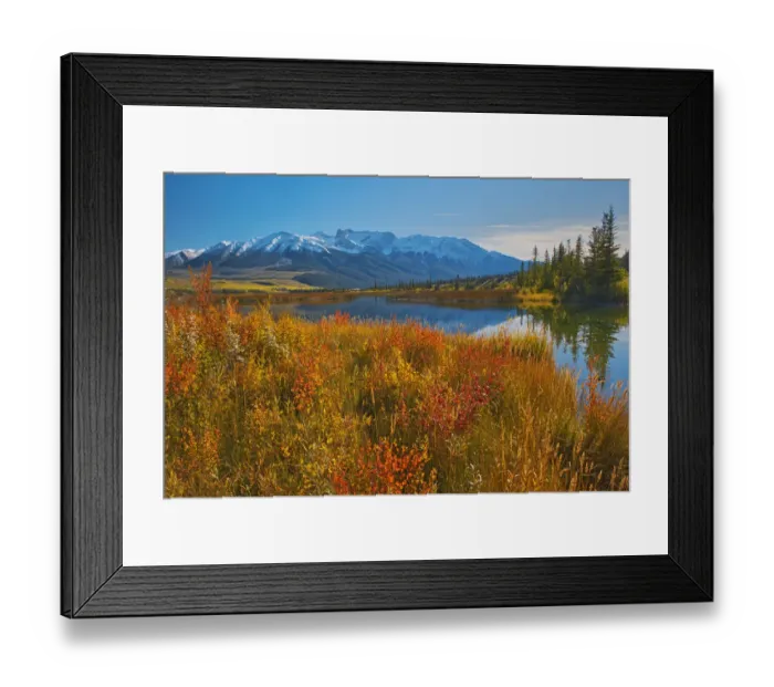 Framed Print : Canada, Alberta, Jasper National Park. Reflections in Talbot Lake Framed Print : Canada, Alberta, Jasper National Park. Reflections in Talbot Lake
