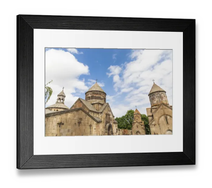 Framed Print : Armenia, Tsakhkadzor. Kecharis Monastery. An 11th century medieval monastic complex