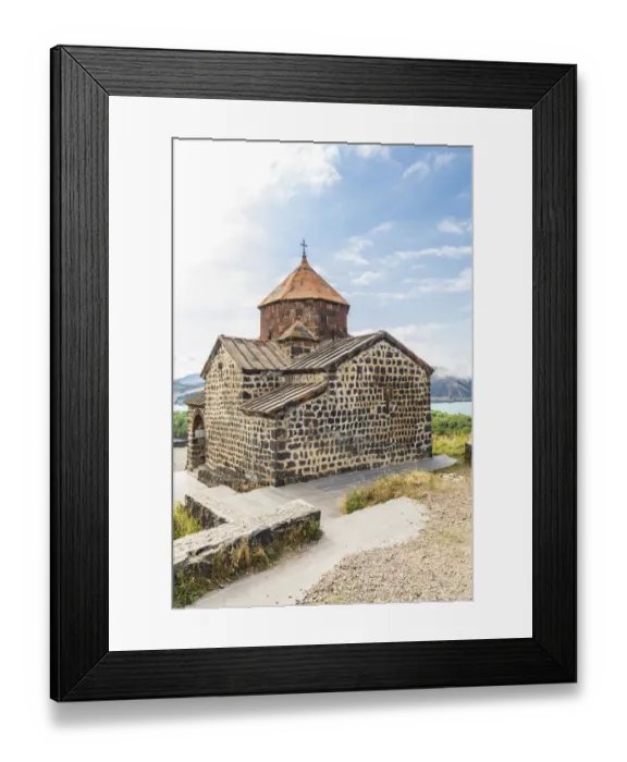 Framed Print : Armenia, Sevan. The church of Surp Astvatsatsin at the Sevanavank Monastery complex Framed Print : Armenia, Sevan. The church of Surp Astvatsatsin at the Sevanavank Monastery complex