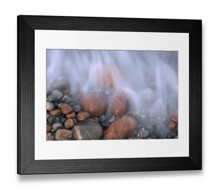 Framed Print : Canada, Ontario, Marathon. Wave crashing on rocks at Pebble Beach Framed Print : Canada, Ontario, Marathon. Wave crashing on rocks at Pebble Beach
