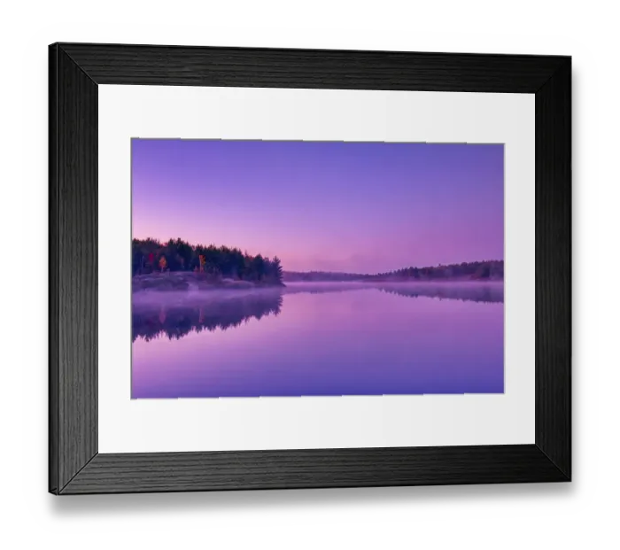 Framed Print : Canada, Ontario, Sudbury. Dawn light on Lake Laurentian Framed Print : Canada, Ontario, Sudbury. Dawn light on Lake Laurentian