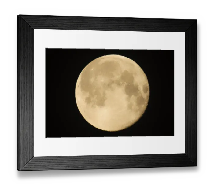Framed Print : Canada, Manitoba, Winnipeg. Close-up of full moon. Credit as Framed Print : Canada, Manitoba, Winnipeg. Close-up of full moon. Credit as