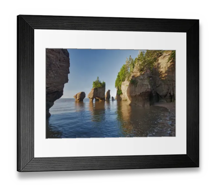 Framed Print : Canada, New Brunswick. Cape Hopewell Rocks and ocean scenic Framed Print : Canada, New Brunswick. Cape Hopewell Rocks and ocean scenic