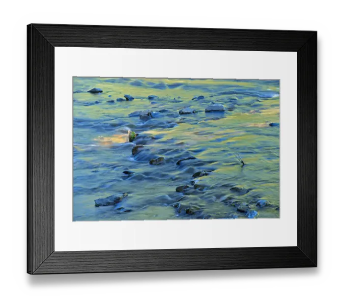 Framed Print : Canada, New Brunswick, Saint-Jacques. La Petite Riviere Iroquois scenic