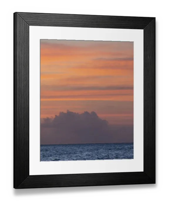 Framed Print : Caribbean, Grenada, Mayreau Island. Caribbean sunset. Credit as