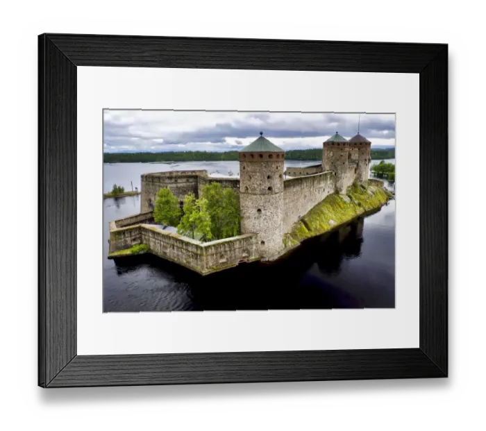 Framed Print : Finlandia, Savonlinna, Savonlinna castle Framed Print : Finlandia, Savonlinna, Savonlinna castle
