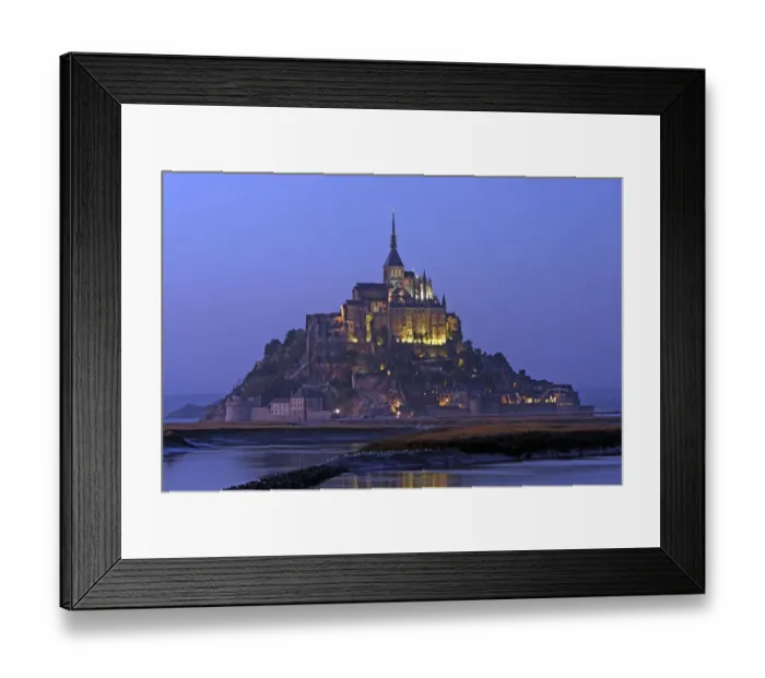 Framed Print : Mont St. Michel, Normandy, France
