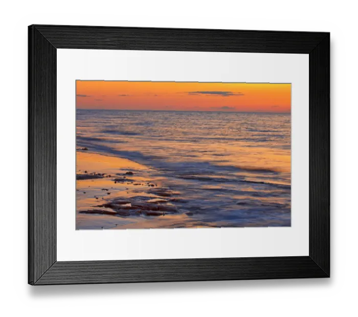 Framed Print : Canada, Prince Edward Island, Cable Head. Shoreline along Gulf of St. Lawrence at sunset Framed Print : Canada, Prince Edward Island, Cable Head. Shoreline along Gulf of St. Lawrence at sunset