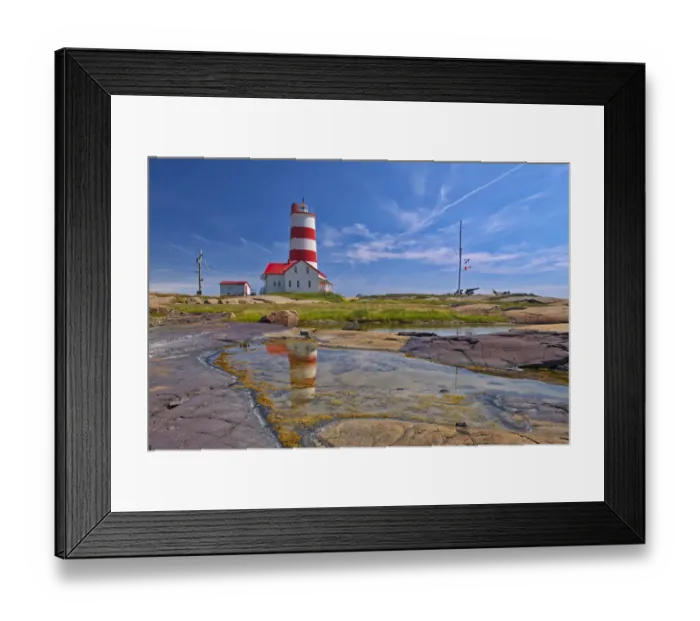 Framed Print : Canada, Quebec. Pointe-des-Monts lighthouse along Gulf of St. Lawrence Framed Print : Canada, Quebec. Pointe-des-Monts lighthouse along Gulf of St. Lawrence