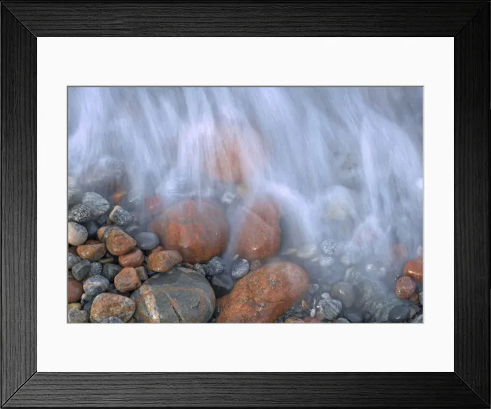 Framed Print : Canada, Ontario, Rossport. Waves crashing on rocks along Lake Superior Framed Print : Canada, Ontario, Rossport. Waves crashing on rocks along Lake Superior