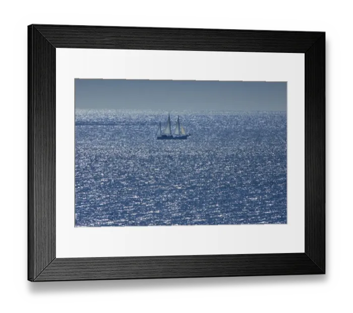 Framed Print : Canada, Quebec, L Anse-Pleureuse. Sailboat on Gulf of St. Lawrence Framed Print : Canada, Quebec, L Anse-Pleureuse. Sailboat on Gulf of St. Lawrence