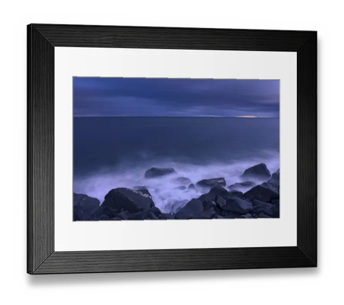 Framed Print : Canada, Quebec, Ruisseau Castor. Waves crashing along the shoreline along the Gulf of St Framed Print : Canada, Quebec, Ruisseau Castor. Waves crashing along the shoreline along the Gulf of St