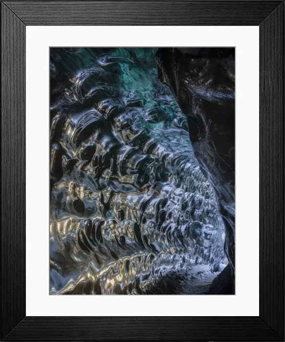 Framed Print : Ice cave at the northern shore of glacial lagoon Jokulsarlon in glacier Framed Print : Ice cave at the northern shore of glacial lagoon Jokulsarlon in glacier