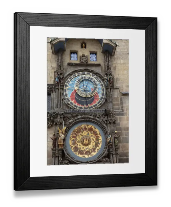 Framed Print : Astronomical Clock Tower in Prague, Czech Republic Framed Print : Astronomical Clock Tower in Prague, Czech Republic