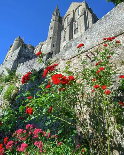 Mont Saint-Michel in Normandy France