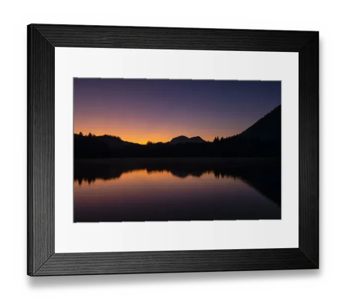 Framed Print : Europe, Germany, Bavaria, Ramsau bei Berchtesgaden, Lake Hintersee in Early Morning Light
