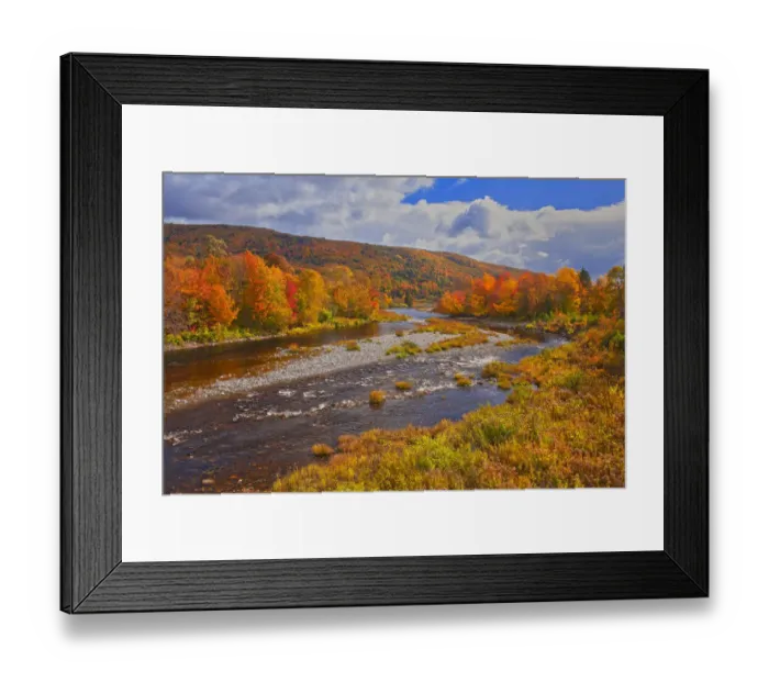 Framed Print : Canada, Nova Scotia, Cape Breton Island. The North River and forest in autumn foliage Framed Print : Canada, Nova Scotia, Cape Breton Island. The North River and forest in autumn foliage