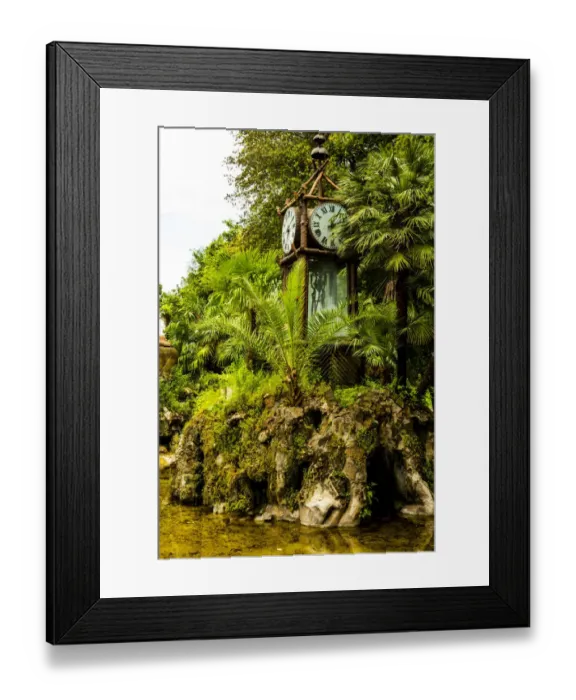 Framed Print : Italy, Rome. Pincio, Pincian Hill, Villa Borghese Gardens, Clepsydra, Orologio ad Acqua