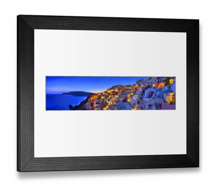 Framed Print : Santorini, Greece on the Mediterranean Sea Framed Print : Santorini, Greece on the Mediterranean Sea