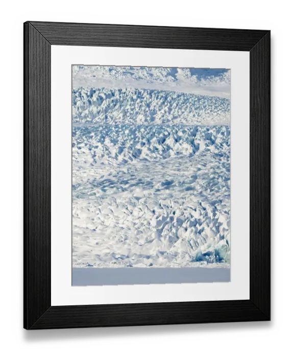 Framed Print : Glacier Fjallsjoekull in Vatnajokull National Park during winter. Iceland Framed Print : Glacier Fjallsjoekull in Vatnajokull National Park during winter. Iceland