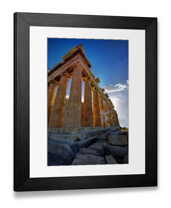Framed Print : Parthenon on the Acropolis in Athens, Greece Framed Print : Parthenon on the Acropolis in Athens, Greece