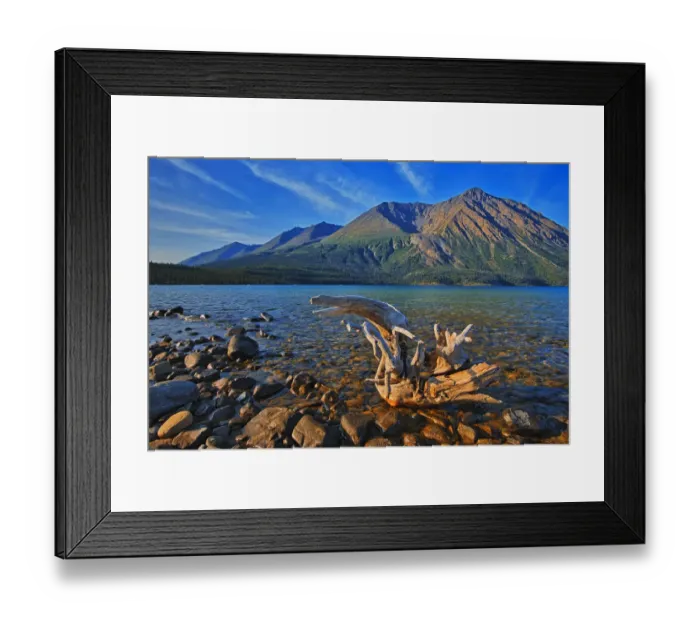 Framed Print : Canada, Yukon, Kluane National Park. St. Elias Mountains