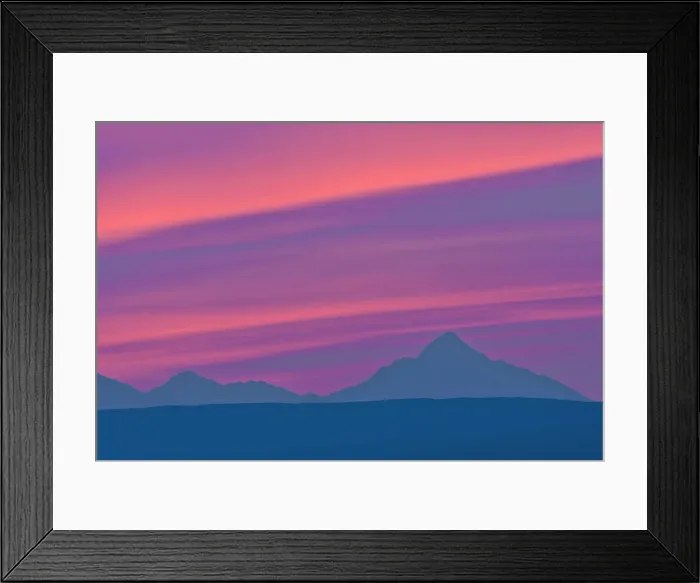 Framed Print : Canada, Yukon, Kluane National Park. Sunset on the St. Elias Mountains Framed Print : Canada, Yukon, Kluane National Park. Sunset on the St. Elias Mountains
