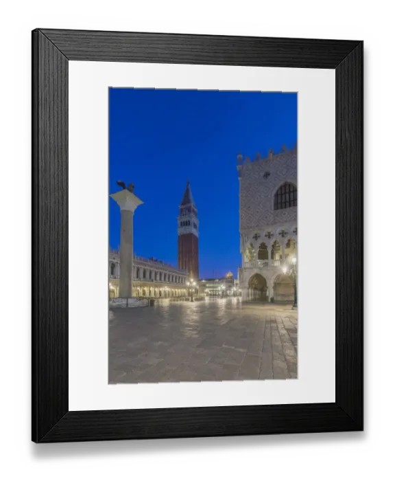 Framed Print : Italy, Venice. San Marco Piazza at dawn Framed Print : Italy, Venice. San Marco Piazza at dawn