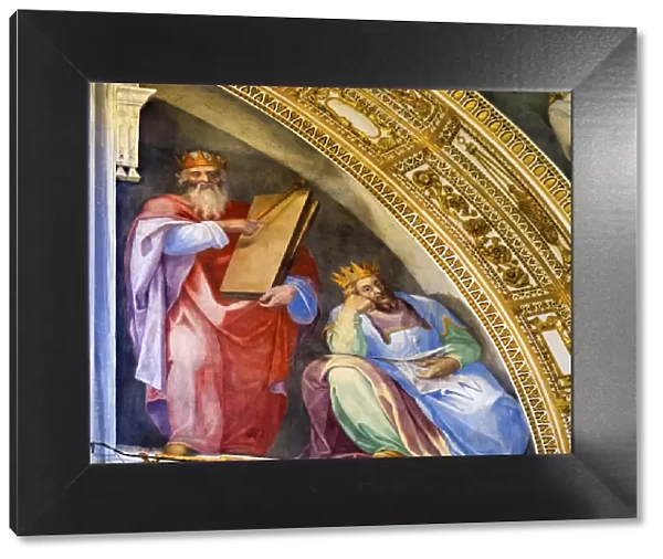 Kings Fresco Santa Maria Maggiore, Rome, Italy. Built 422-432, in honor of Virgin Mary