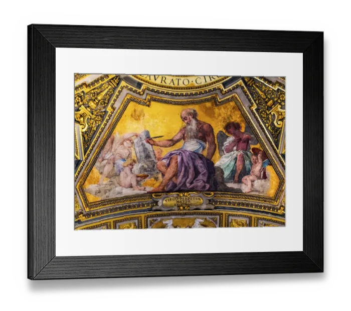 Framed Print : Gospel writer fresco Basilica di San Giovanni in Laterano, Rome, Italy Framed Print : Gospel writer fresco Basilica di San Giovanni in Laterano, Rome, Italy