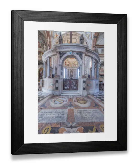 Framed Print : Italy, Verona. Verona Cathedral, built in the 12th century Framed Print : Italy, Verona. Verona Cathedral, built in the 12th century