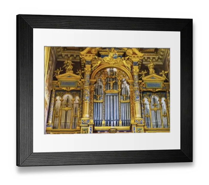 Framed Print : Golden Organ Basilica di San Giovanni in Laterano, Rome, Italy Framed Print : Golden Organ Basilica di San Giovanni in Laterano, Rome, Italy
