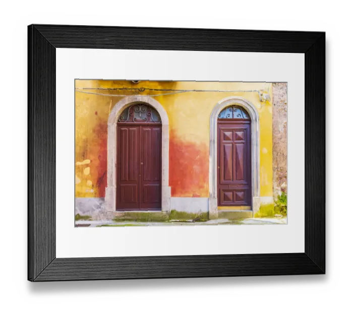 Framed Print : Italy, Sicily, Province of Messina, Novara di Sicilia. Decorative doors in the medieval Framed Print : Italy, Sicily, Province of Messina, Novara di Sicilia. Decorative doors in the medieval