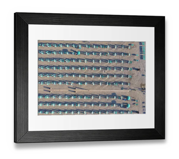 Framed Print : Italy, Tuscany, Torre del Lago Puccini, boathouse and neatly ordered beach chairs Framed Print : Italy, Tuscany, Torre del Lago Puccini, boathouse and neatly ordered beach chairs